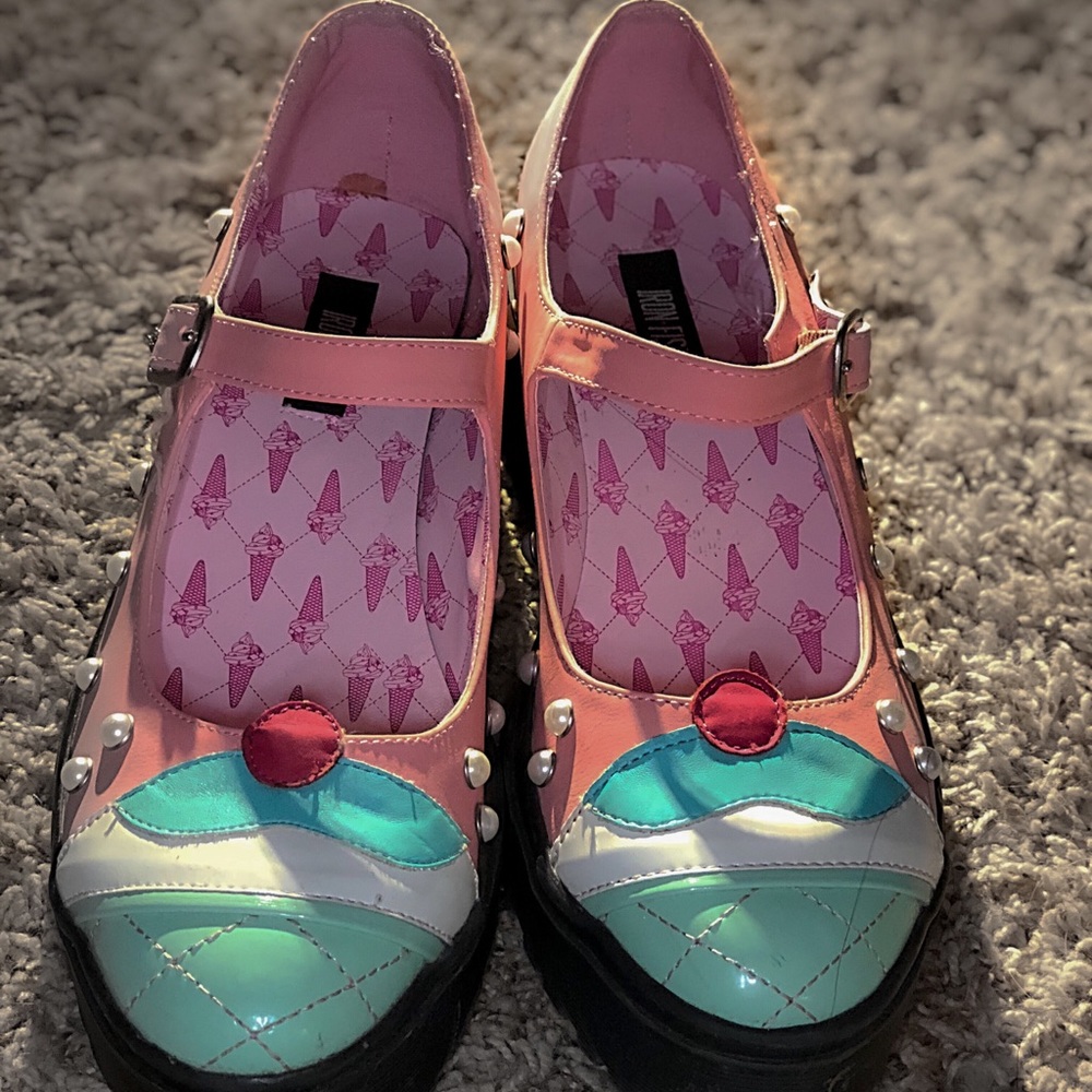 ☾NEW Cute Ice Cream Creeper Shoes☾